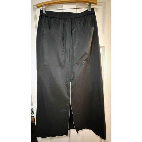 Nylon Zipper Maxi Skirt by Tibi NWT Black - Picture 7 of 8